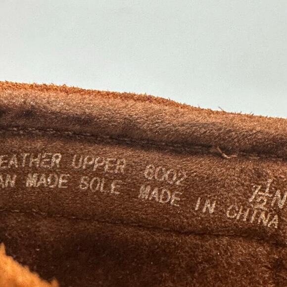 Minnetonka Suede Clogs with Beading - Picture 7 of 7